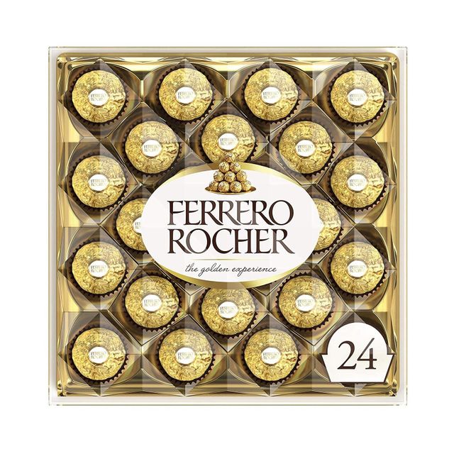 Ferrero Rocher 375g Chocolate Compound Chocolate Ball Grade Top Shape Ball Type Chocolate Texture Crisp Wafer With A Delicate, Chewy Center - Image 1