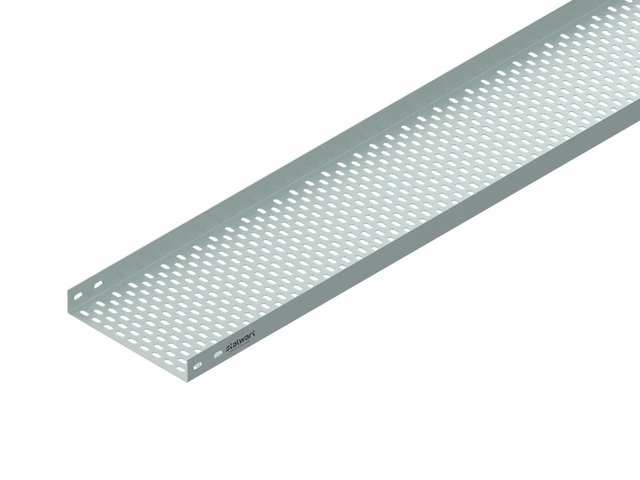 GI Galvanized Coating Perforated Cable Trays Material GI, Gi Height range 25 to 50 mm Width range 50mm to 600 mm Thickness range 1 mm to 4 - Image 2