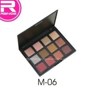 12 Color Custom Logo Private Label Cosmetics Eyeshadow Palette - Image 1