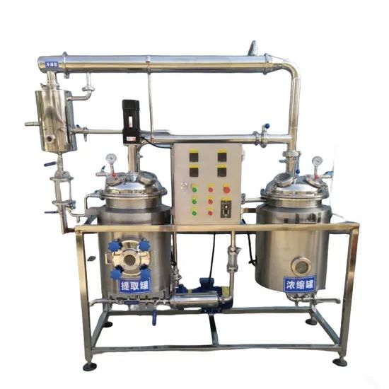 Automation Integrated Design and Concentration Continuous Production Extractor & Evaporator Process Machine - Image 1