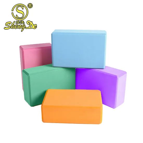 Exercise Waterproof Pilates Sport Foam Eco-Friendly Customized EVA Yoga Blocks - Image 6