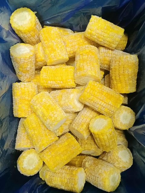 Frozen sweet corn on the cob Brix Level 12 Up Length 3-4 Inches Packaging Bulk, a bulk Place of Origin Vietnam Shelf Life 24 Months, 24 months - Image 1