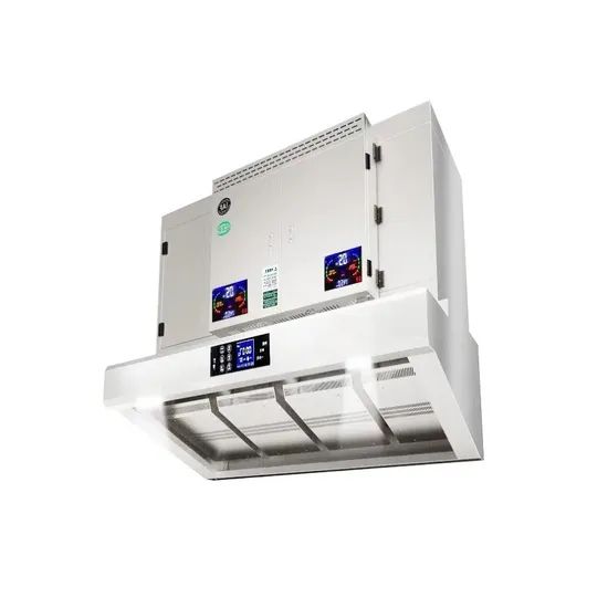 Sleek Design Integrated Range Hood Enhances Kitchen Aesthetics - Image 2