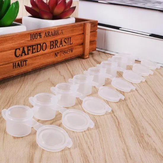 8*3ml Empty Watercolor Paint Pot Pod Strips Plastic Storage Container - Image 2