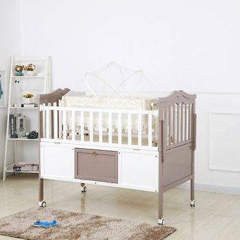 Easy Assemble Functional Convertible Baby Rocker Bed Crib MOQ 100 Logo Yes Sample Yes OEM/ODM Yes Swing Swing Style - Image 1