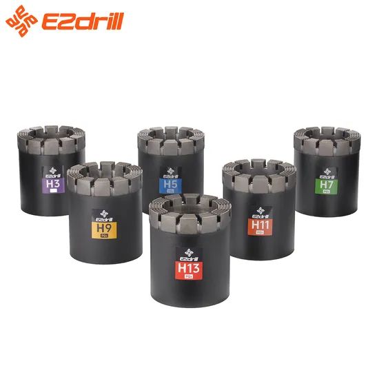 Pq3 Impregnated Core Drill Bits Length 15 HRC -10°-50° Model NO. PQ3 Material Diamond Trademark EZdrill HS Code 8207191000 - Image 1