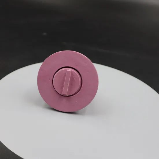 Customized Pink 95% Alumina Ceramic Sets Screws and Nuts Thread Ceramic Cap - Image 2