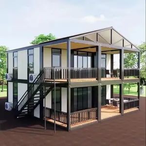 Modular Prefab Apartments and Condos Standard Sizes 20FT & 40FT Modern Camp Construction Container Houses - Image 5