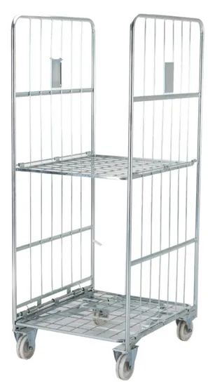 Two Side Storage Container Cage Origin China Folded Folded Scale Light Duty Wire diameter 5.8 Feet Height 100mm HS Code - Image 1