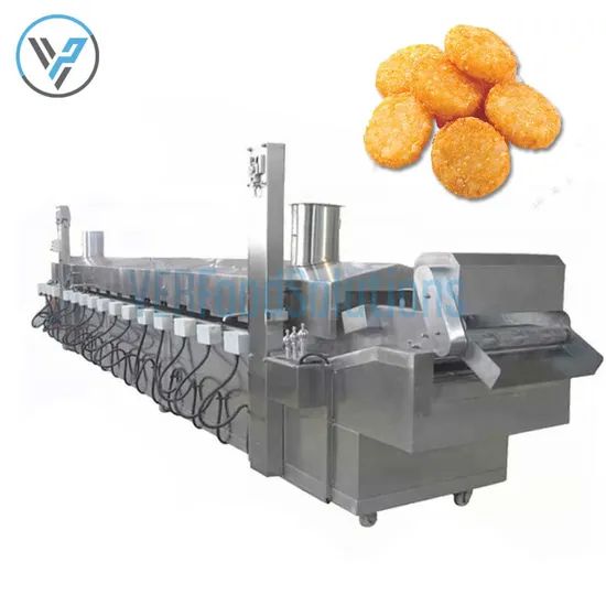 Electric Heating Snacks Samosa Dumpling Shrimp Chip French Fry Peanut Continuous Frying Machine for Sale - Image 2