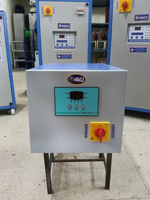 Single Phase Automatic Voltage Stabilizer 5kva Capacity 5 KVA Brand BlueBird Phase Single Phase Country of Origin Made in - Image 3