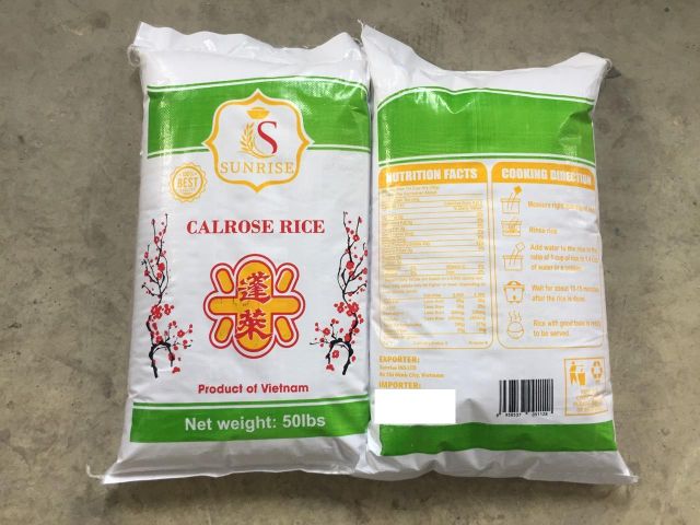 VIETNAM PREMIUM CALROSE RICE (5% broken) – Soft, Glossy & Sticky Medium Grain - Image 2