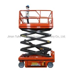 8m Customize Color Electric Hydraulic Aerial Work Platform Lift from ...