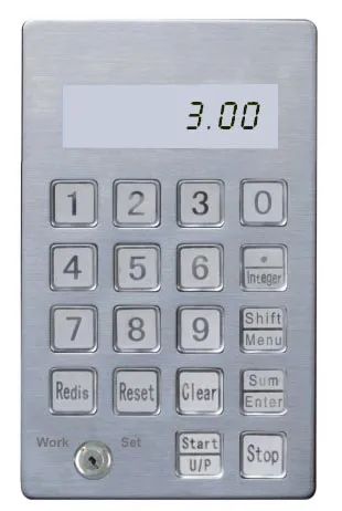 Zcheng Brand Gas Station Fuel Dispenser Metal Keyboard Keypad - Image 2