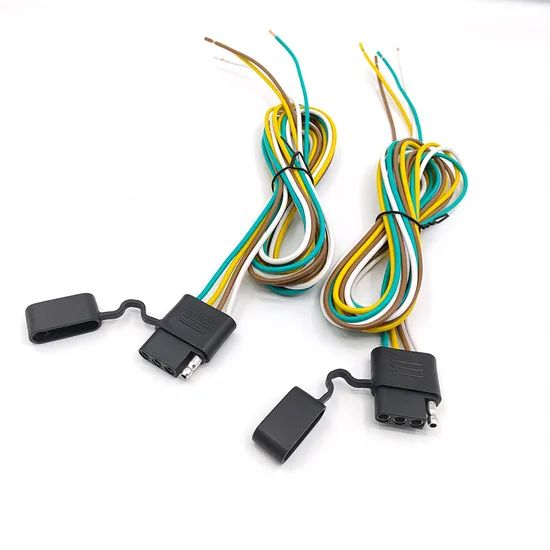 18 AWG Color Coded Wires Trailers Light Wirings Harness Extension Wire Harness - Image 2