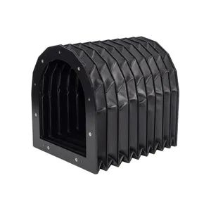 Flexible Guide Rail Protection with Durable Accordion Bellow Cover - Image 1