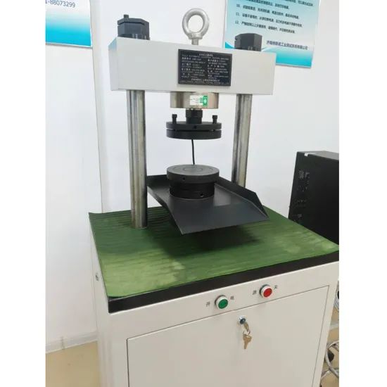 Desktop Compressive Machine Paper Tube Compressive Test Machine 300kN Desktop Compression Strength ...