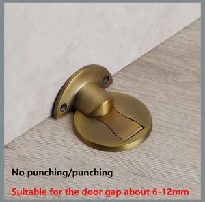 Golden Magnetic Catch Door Stopper Finish Gold Origin China Model NO. dg Trademark Degol Type Door Catch Punching - Image 4