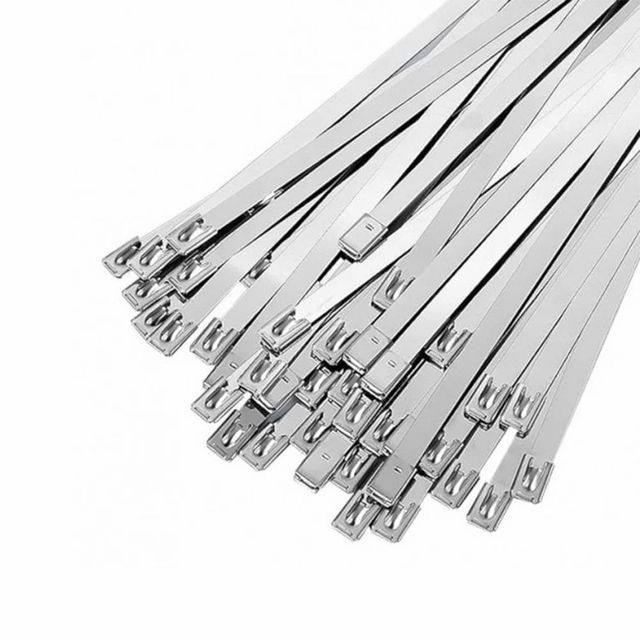 Silver Ss Cable Tie Color Silver Length 300 mm Fire Safety Yes Uv Resistance Yes Strength Excellent Width 4.6 mm – 12 - Image 7
