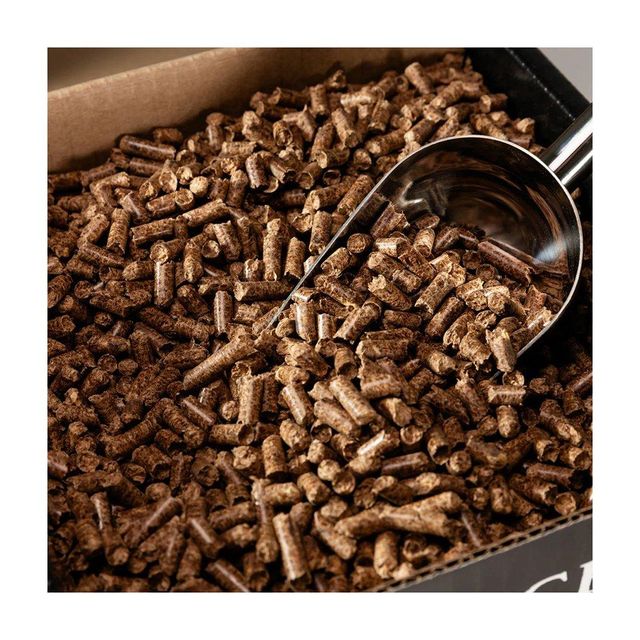 High quality cherry wood pellets available for bulk supply at factory price - Image 1