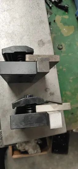 Fast Clamp for Press Brake Brades Color Black Origin China Trademark DURAMA HS Code 7201100000 Package Customized Connection - Image 4