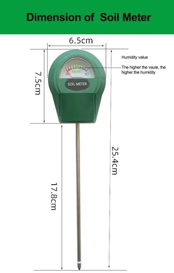 Popular Product Garden pH Meter Portable Moisture Meter Soil pH Tester - Image 3