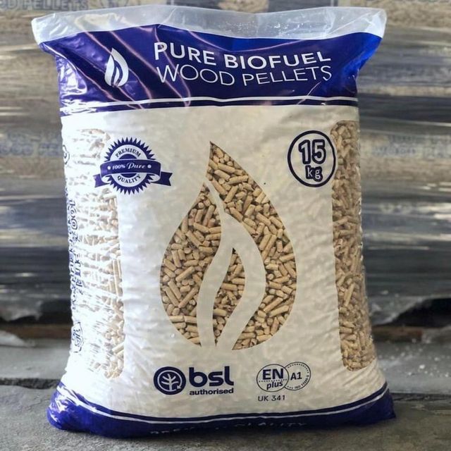 Bulk & Wholesale High Quality Wood Pellets 15kg Bags - 6mm 8mm Hardwood Biomass Fuel for Industrial & Home Heating - Image 3