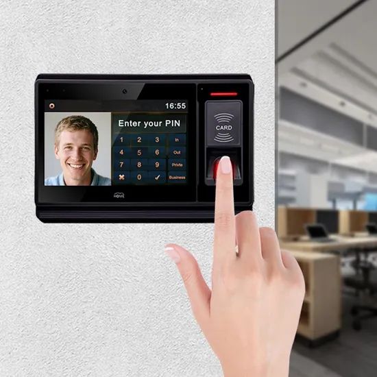 Linux Based 7" Touch Screen WiFi Time Attendance Device Biometric Access Control with MIFARE Door Access Card Reader - Image 3