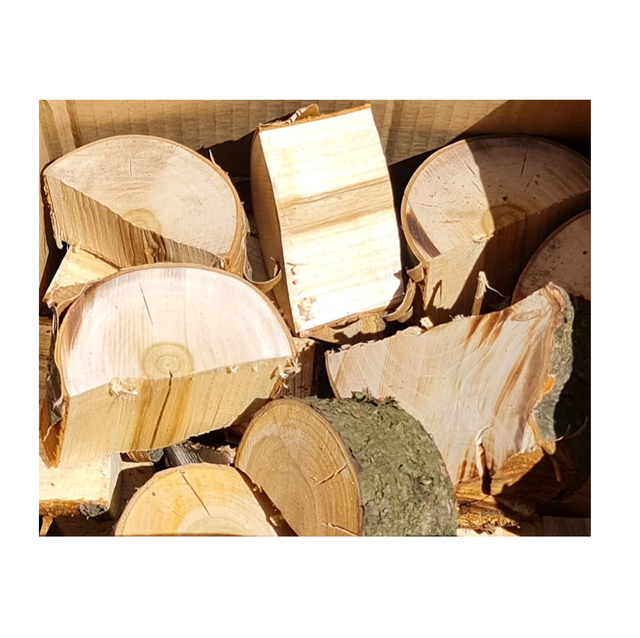 Chestnut Firewood Kiln Dried Hardwood Logs for Heating Fireplace and BBQ Use - Image 4