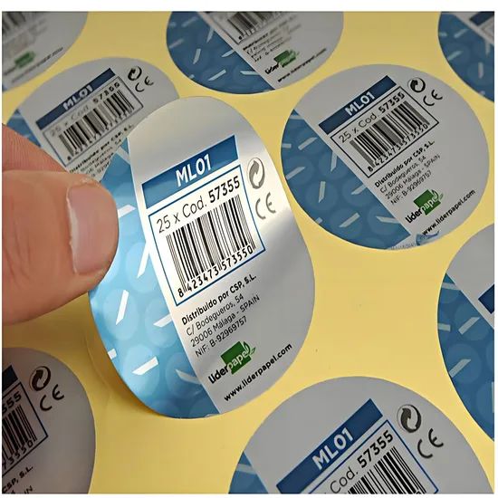 Bright Gold Label Label Printing Origin China Trademark no Model NO. YF0005 HS Code 4911990090 Feature Waterproof Sample Free - Image 5