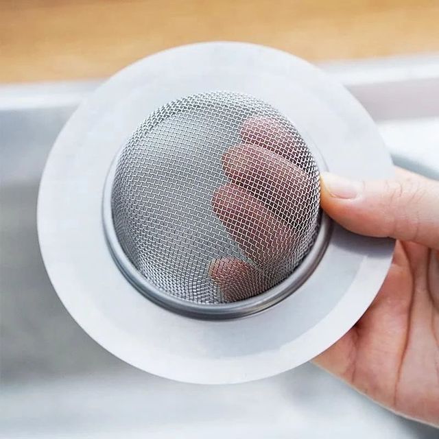 Stainless Steel Kitchen Sink Strainer Shape Round Color Silver Water Flow Free Flow Material Stainless Steel Diameter Full Rim 4 - Image 8