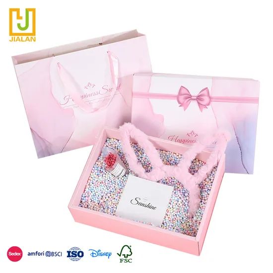 Gift Packaging Jewelry Display Cosmetic Cartons Handle No Inventory Yes Weight <0.5 kg Model NO. 0817 Finishing Matt HS Code - Image 1