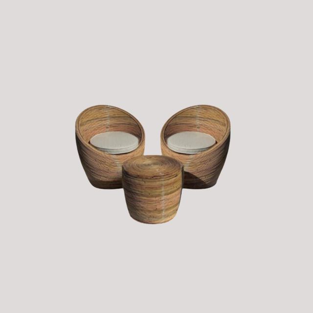 Blossom Rattan Chair - Image 3