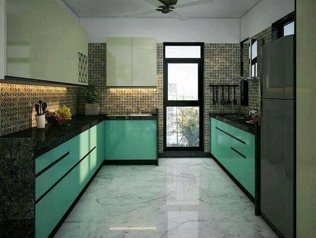 Wood Interior Glass kitchen shutters Shape U SHAPE Style Italian Position Interior Open Style Hinged Brand Saint gobian Product Type - Image 2