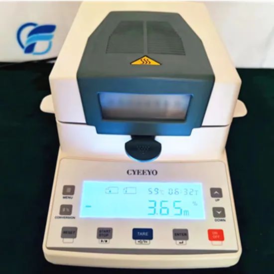 Textile Laboratory Corn Starch Lab Halogen Flour Moisture Meter Instrument - Image 2