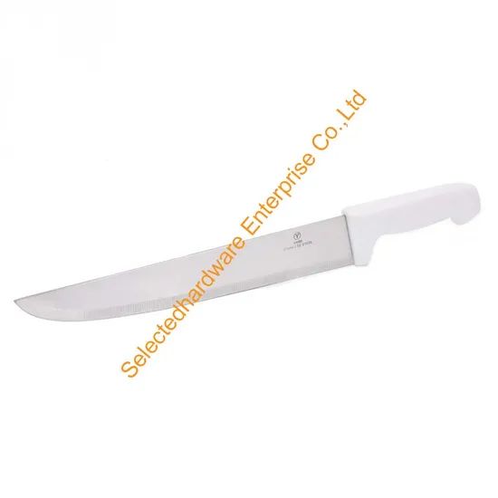 White Handle German Stainless Steel Butcher Knives Color White Origin China Packaging Set Brand Selected Model NO. KP0147 - Image 4