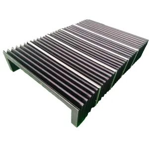 Reliable Guide Rail Protection with Durable Bellows Cover for CNC Tools - Image 1