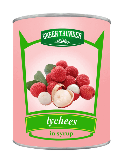 Canned Lychee in light syrup  Place of Origin - Image 1