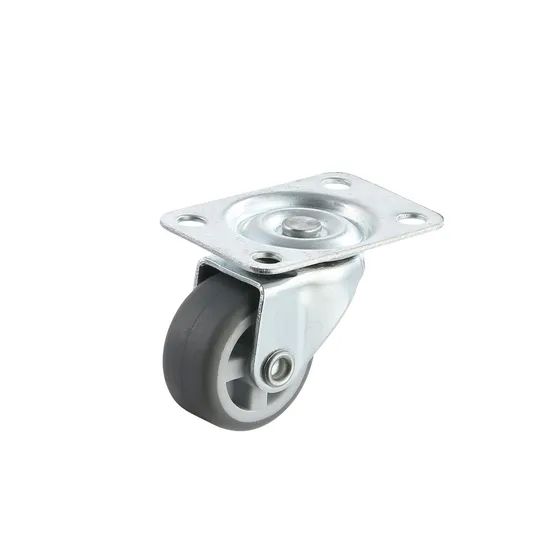 25mm Swivel Plate TPR Furniture Casters Material TPR Condition New HS Code 87168000 Size 25/30/38/50mm Finish Zinc - Image 1