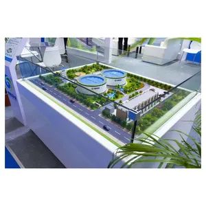 3D Modeling High-Quality Factory Building Design Scale Model Standards 1:100 Trademark TRANKA Model NO. TK-05544A Type Building - Image 3