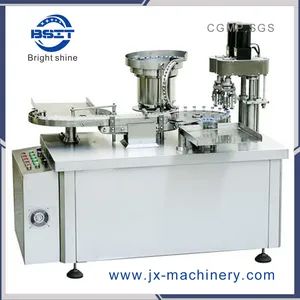 PLC Control 10ml Glass Vial Cap Sealing Machine Power 1.5kw Voltage 220V Weight 650kg Condition New Model NO. BKGL Trademark BSIT - Image 1
