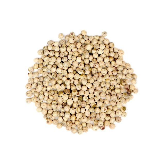 Natural Cleaned White Pepper Whole Spice For Global Spice Trade And Industrial Food Processing White Pepper Rich Natural Flavor - Image 4