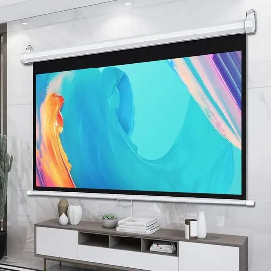 Cheap Price Manual Projector Projection Screen for Wholesale - Image 5