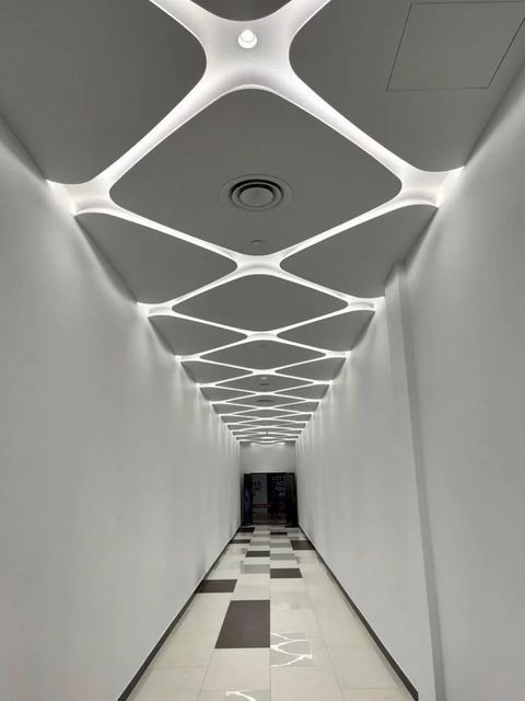 POP Ceilings Design Texture Smooth Appearance Elegant Board Thickness 10 mm Design Flexibility High Material Grade Standard - Image 1