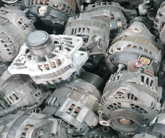 Used Motor Scrap Alternator Scrap Electronic Iron 99.9% Copper Wire Lump Shape - Image 4