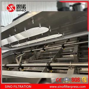 Wide Application Sludge Screw Filter Press Machine for Oil Slurry ...