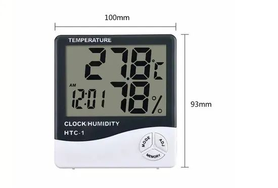 Room Temperature Digital Temperature Digital Thermometer Humidity Meter - Image 6