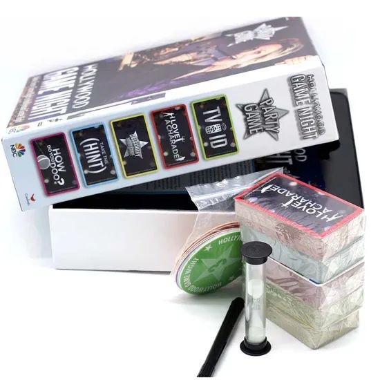 Custom Logo Board Game Custom Box Top and Bottom Board Game - Image 1