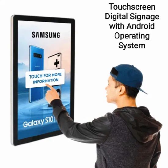 Smart Intelligent Control Touch Screen 10.1 Inch Digital Signage Display TV Digital Poster Touch Screen LCD Digital Signage Digital Touchscreen LCD Displays - Image 1