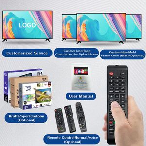 Normal Television Accept Custom Smart Tv 32 40 43 50 55 65 75 85 Inch 4K UHD LED OLED QLED Android Smart TV (Televisor) - Image 5